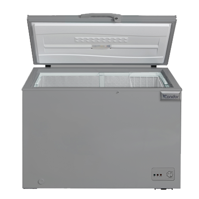 CONGELATEUR CONDOR HORIZONTAL  260L  GRIS GLASS