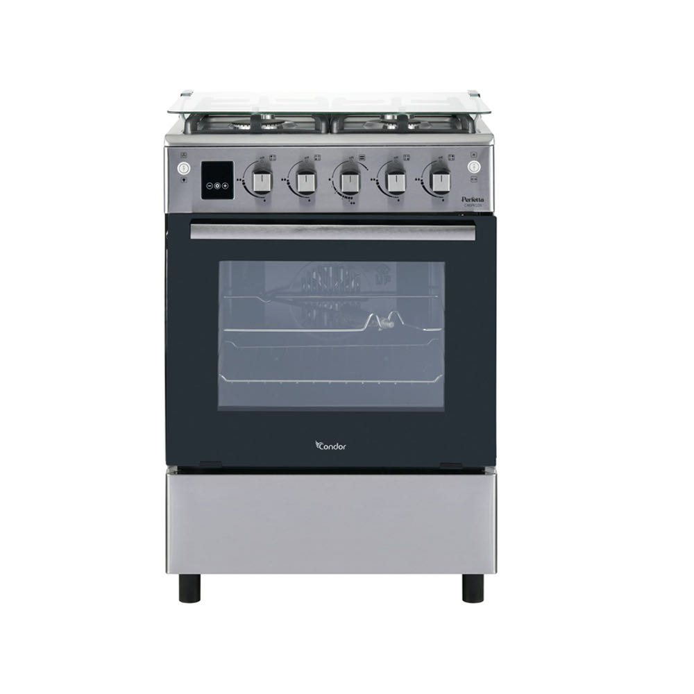 CUISINIER CONDOR PERFETTA 60CM  4F  INOX VENTILO DIGITAL